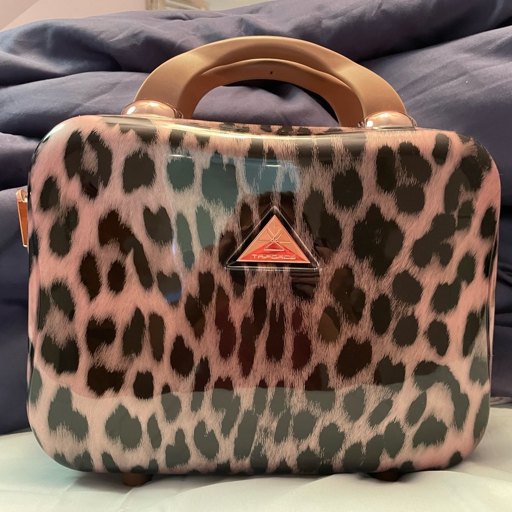 Tracolla Leopard Print Handbag